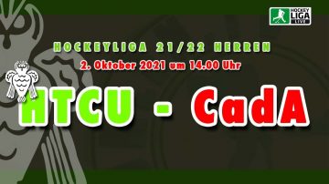 UHLEN.TV – HTCU vs. CadA – 1. Herren Hockey Bundesliga – 2.10.2021 – 14:00