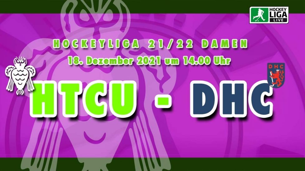UHLEN.TV – HTCU vs. DHC – 1. Damen Hockey Bundesliga – 18.12.2021 – 14:00