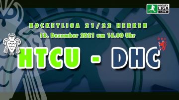 UHLEN.TV – HTCU vs. DHC – 1. Herren Hockey Bundesliga – 18.12.2021 – 16:00