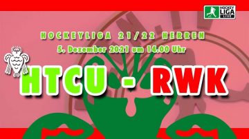 UHLEN.TV – HTCU vs. RWK – 1. Herren Hockey Bundesliga – 5.12.2021 – 14:00