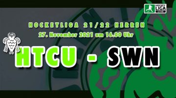 UHLEN.TV – HTCU vs. SWN – 1. Herren Hockey Bundesliga – 27.11.2021 – 16:00
